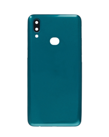 Back Glass with Camera Lens and Adhesive for Galaxy A10S (A107 / 2019) (NO LOGO) (GREEN)