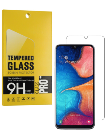 Buy the Clear Tempered Glass for Galaxy A20e A202 and A10e A102 Case Friendly 2.5D 1 Piece.
