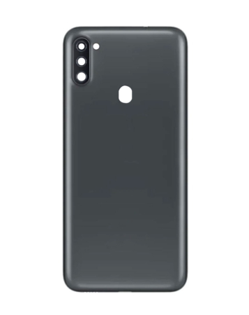 Stock up on the Back Glass for Galaxy A11 A115 2020 No Logo International Version in black.

