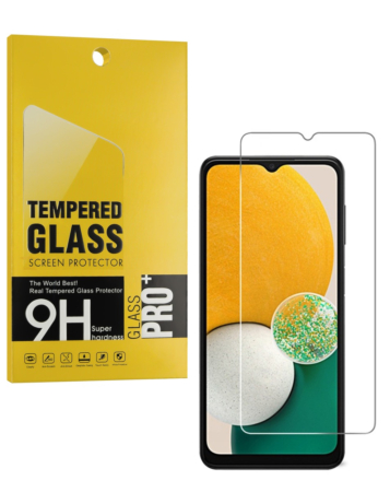 Grab the wholesale deals on the clear tempered glass for Galaxy A13 A135 2022 2.5D 1 piece.
