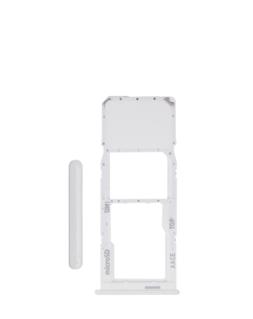Buy the single sim card tray for Galaxy A13 A135 2022 white.
