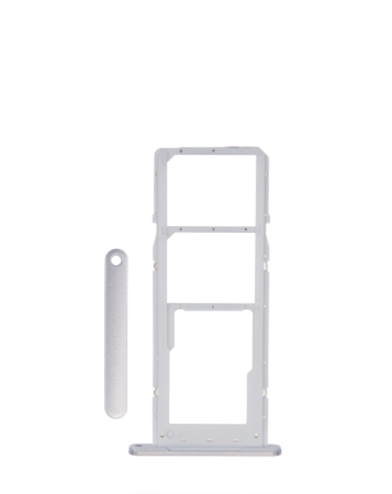 Stock up on the Dual Sim Card Tray for the Galaxy A14 model A145F in silver.
