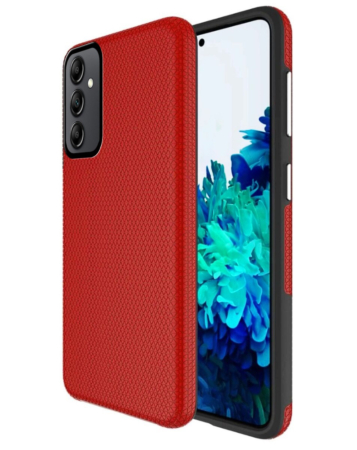 Galaxy A15 Shock Absorption Protective Dual Layer Case - RED (Only Ground Shipping)