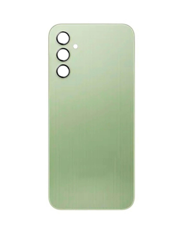 Order the Back Glass with Camera Lens and Adhesive for Galaxy A14 5G A146 2023, no logo, in Light Green.