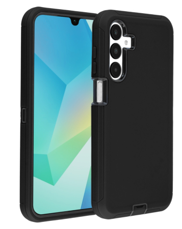 Heavy Duty Case for Galaxy A16 5G (BLACK) (Only Ground Shipping)