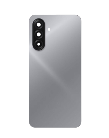 Back Glass with Camera Lens and Adhesive for A17 4G (A175 / 2025) (NO LOGO) (GRAY)