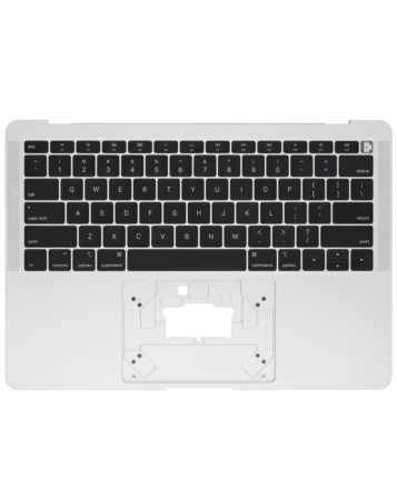 Top Case with US Keyboard (SILVER) for MacBook Air 13" Retina (A1932 / Late 2018 / Early 2019 / Mid 2019)