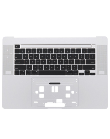 Top Case with US Keyboard (SILVER) for MacBook Pro 16" (A2141 / Mid 2019)
