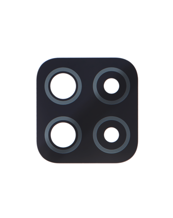 Purchase the Back Camera Lens with Adhesive for Galaxy A22 4G A225 2021 in Black.
