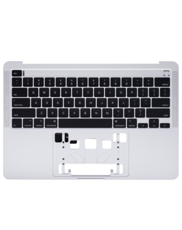 Top Case with US Keyboard (SILVER) for MacBook Pro 13" (A2289 / Early 2020)