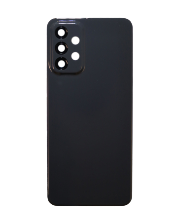 Order the Black Back Glass for Galaxy A23 A235 2022 without logo.
