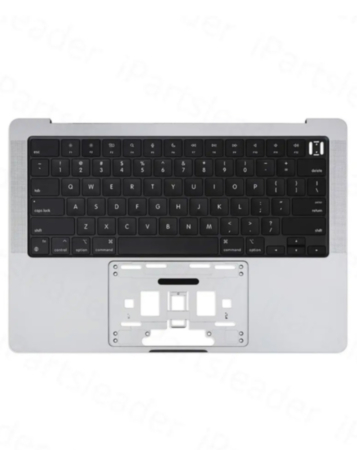 Top Case with US Keyboard (SILVER) for MacBook Pro 14" (A2442 / Late 2021) / Pro 14" (A2779/ Early 2023)