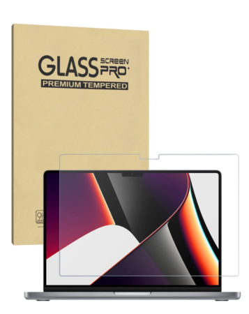 Clear Tempered Glass for MacBook Pro 16'' (A2485 / A2780 / A2991) (2.5D / 1 Piece)
