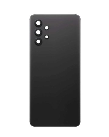 Stock up on the Back Glass for Galaxy A32 A325 2021 No Logo in Black.
