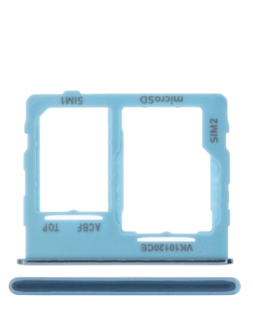 Purchase the Dual SIM Card Tray for Galaxy A32 5G A326 2021 in Awesome Blue.
