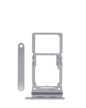 Purchase the Dual SIM Card Tray for Galaxy A34 A346 2023 in Silver.