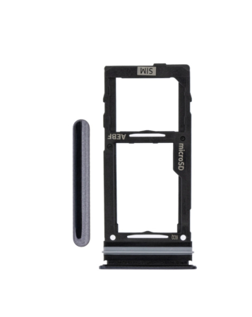 Purchase the Single SIM Card Tray in Awesome Black for Galaxy A52 4G model A525 from 2021, A52 5G model A526 from 2021, and A52s 5G model A528 from 2021.