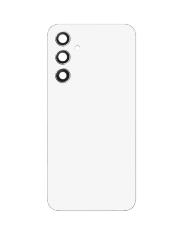 Shop the back cover with camera lens and adhesive for the Galaxy A54 5G 2023, no logo, in Awesome White.