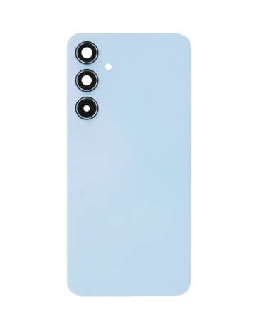 Back Glass with Camera Lens and Adhesive for A55 5G (A556 / 2024) (NO LOGO) (AWESOME ICEBLUE)