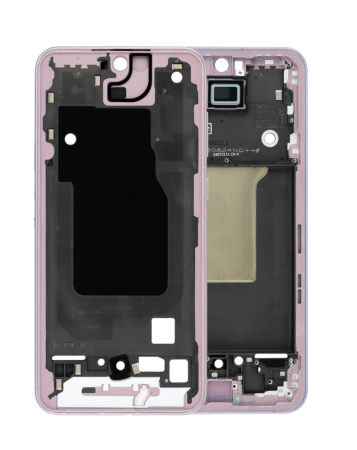 Stock up on the mid-frame housing for the Galaxy A55 5G 2024 in Lilac, premium version.