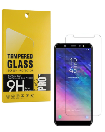 Clear Tempered Glass for Galaxy A6+ (2.5D / 1 Piece)