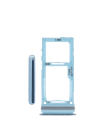 Stock up on the Awesome Blue dual SIM card tray for the Galaxy A72 2021 model A725.