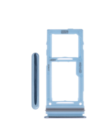 Purchase the Awesome Blue single SIM card tray for the Galaxy A72 2021 model A725.