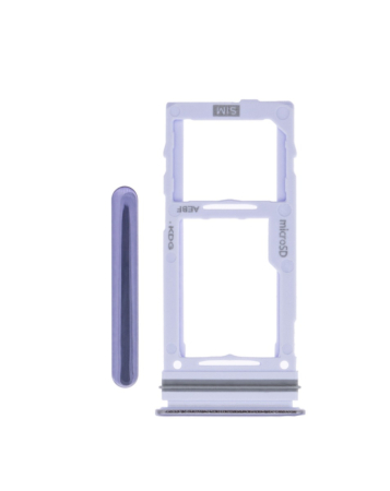 Order the Awesome Violet single SIM card tray for the Galaxy A72 2021 model A725.