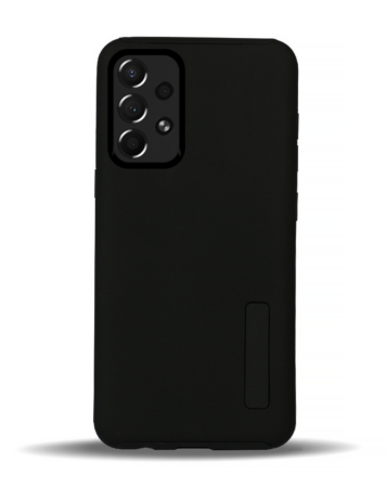 Galaxy A73 5G Dual Layer Protection Case Cover - BLACK (Only Ground Shipping)