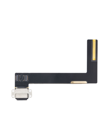 Charging Port Dock Connector Flex Cable for iPad Air 2 (BLACK) (Aftermarket)