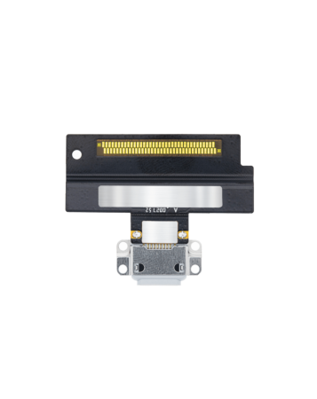 Charging Port Flex Cable for iPad Air 3 (Soldering Required) (WHITE)