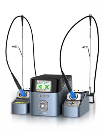 AiXun T420D 200W T245 / T210 / T115 High-precision Intelligent Double Soldering Station (Only Ground Shipping)