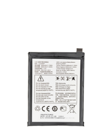Replacement Battery for BlackBerry Motion / Alcatel 3V (5032 / 2019) (TLP038B1) (Only Ground Shipping)
