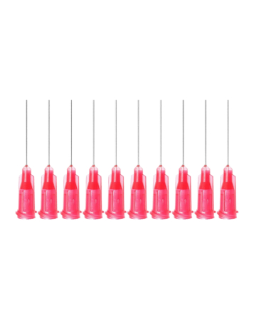AMAOE Disposable Needles Dispensing Disposal Screw Glue Tips Needle - 1.2 (10 Pcs)