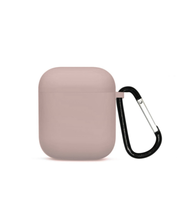 AirPods 1/2 Silicone Case - SAND PINK (Only Ground Shipping)