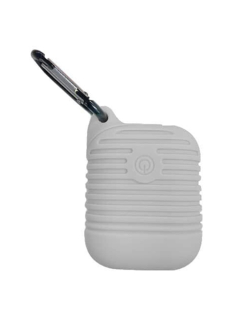AirPods 1/2 Case with Anti - Lost Strap WHITE (Only Ground Shipping)