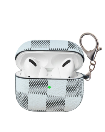 AirPods 3 Fashion Leather Case - WHITE (Only Ground Shipping)