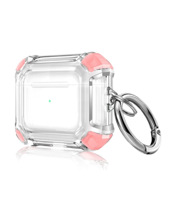 AirPods 3 Rugged Ring Shockproof Armor Case - PINK (Only Ground Shipping)