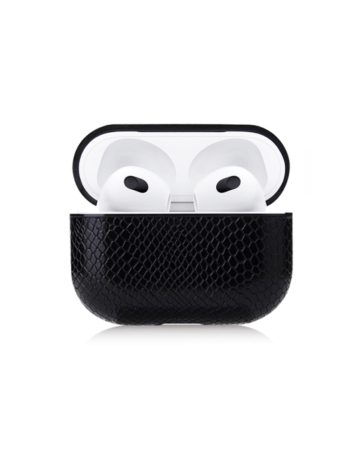 Snake Fashion Leather Case - Style 26 for AirPods 3 (Only Ground Shipping)