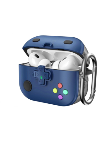AirPods 3 Game Console Design TPU Case - DARK BLUE (Only Ground Shipping)