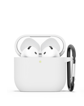 AirPods 4th Gen Silicone Case -WHITE  (Only Ground Shipping)