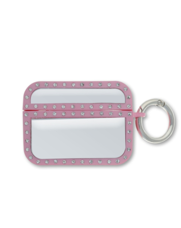 AirPods Pro (2nd Gen) Diamond and Mirror TPU Soft Case - PINK (Only Ground Shipping)