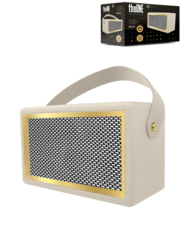 TheONE Classic Style Premium Wireless Speaker - BEIGE (Only Ground Shipping)