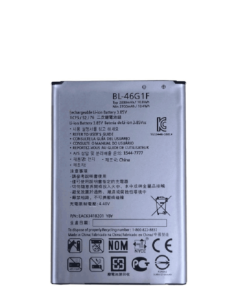 Replacement Battery for LG K20 Plus / K20 / K10 (2017) (BL-46G1F) (Only Ground Shipping)