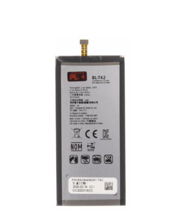 Replacement Battery for LG G8X ThinQ / V50 ThinQ 5G / V50S ThinQ 5G (BL-T42) (Only Ground Shipping)