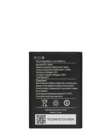 Replacement Battery for CAT S22 Flip (BTE-2000) (Only Ground Shipping)