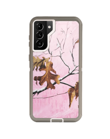 Heavy Duty Case for Galaxy S21 Plus (CAMO PINK) (Only Ground Shipping)