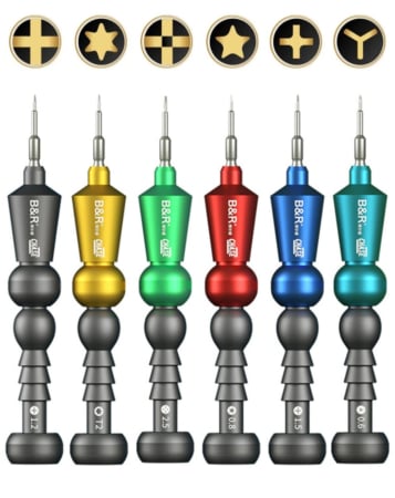 B&R Space Dream The Ocean And Star Torque Screwdriver 6 Pcs Set