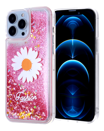 Liquid Quicksand Glitter Cover Case - L15 for iPhone 12 Pro Max (Only Ground Shipping)