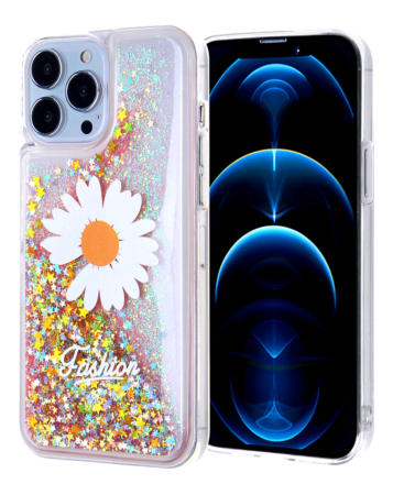 Liquid Quicksand Glitter Cover Case - L16 for iPhone 12 Pro Max (Only Ground Shipping)